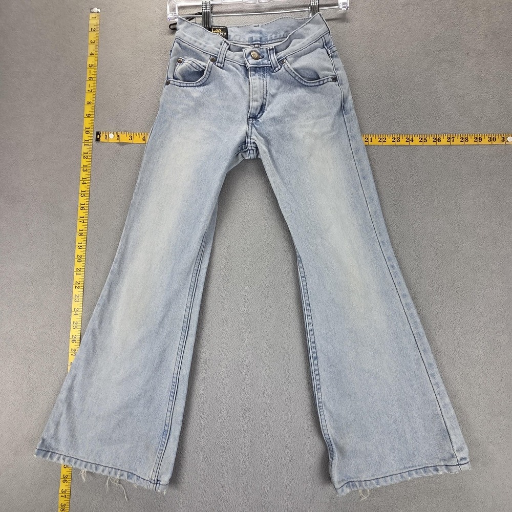 Vintage Lee Jeans Youth‎ 10 Blue Felton Bootcut Flare Fits 22x25